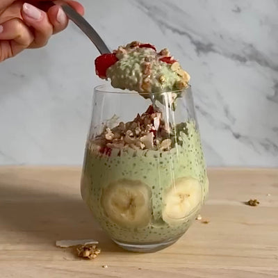Matcha & Coco Chia Pudding
