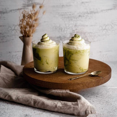 Matcha White Chocolate Mousse