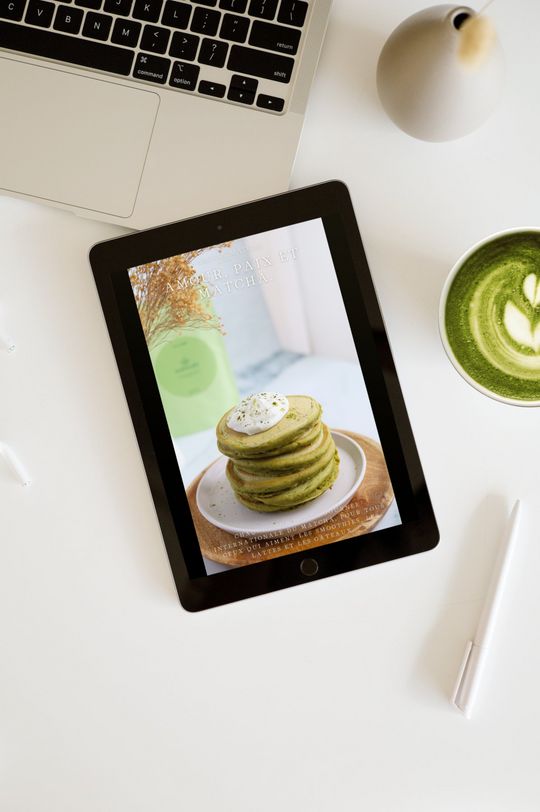 Amour, Paix et Matcha Livre de recettes électronique